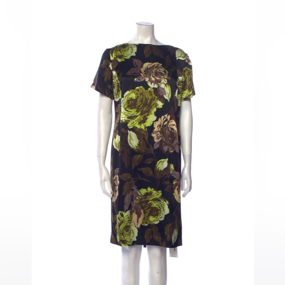 St. John silk dress